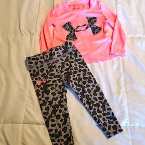 Under Armour kids pants and shirt